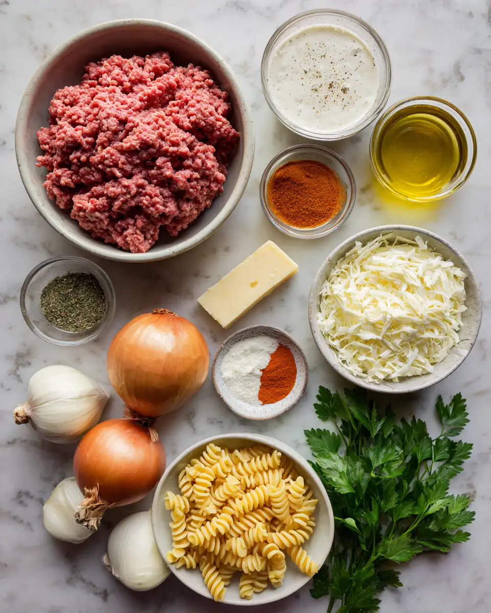 Irresistibly Creamy Beef Dinner Recipe for a Cozy Night In 4 Ingredients for Irresistibly Creamy Beef Dinner Recipe for a Cozy Night In