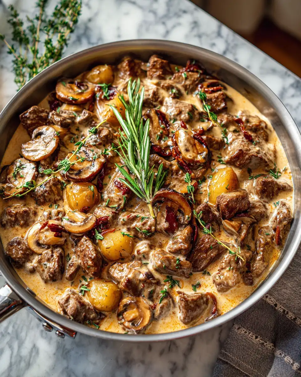 One-Pan Wonder: Creamy Beef Skillet Dinner Bliss - Featured Image
