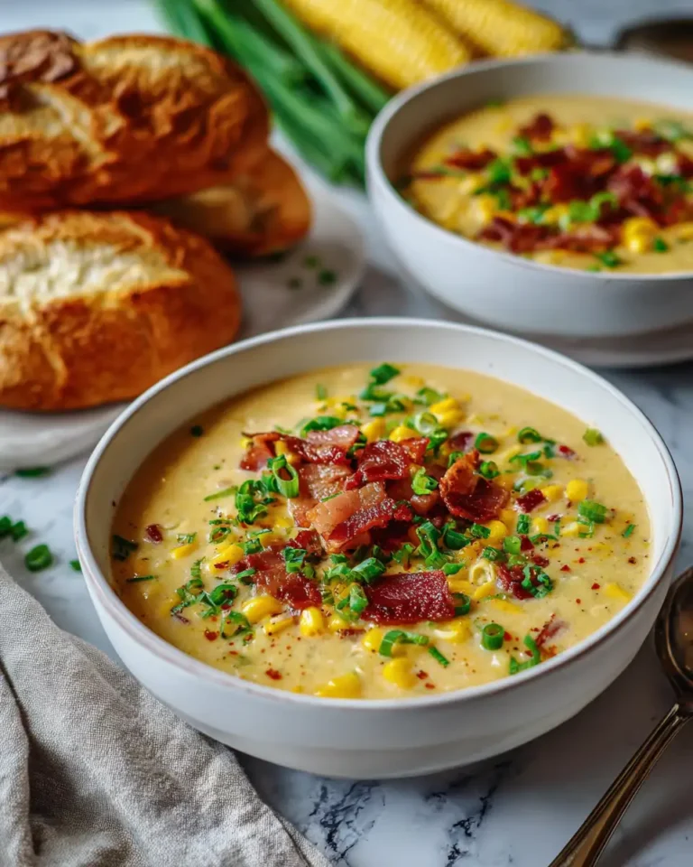 Spice Up Your Bowl with Creamy Cajun Corn Chowder - Featured Image