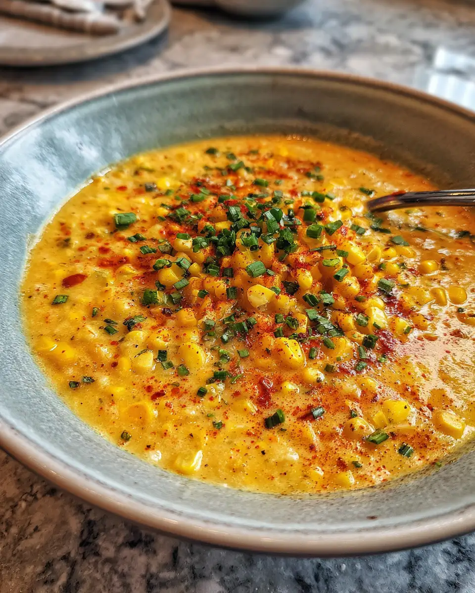 Spice Up Your Bowl with Creamy Cajun Corn Chowder 6 Final dish - Spice Up Your Bowl with Creamy Cajun Corn Chowder