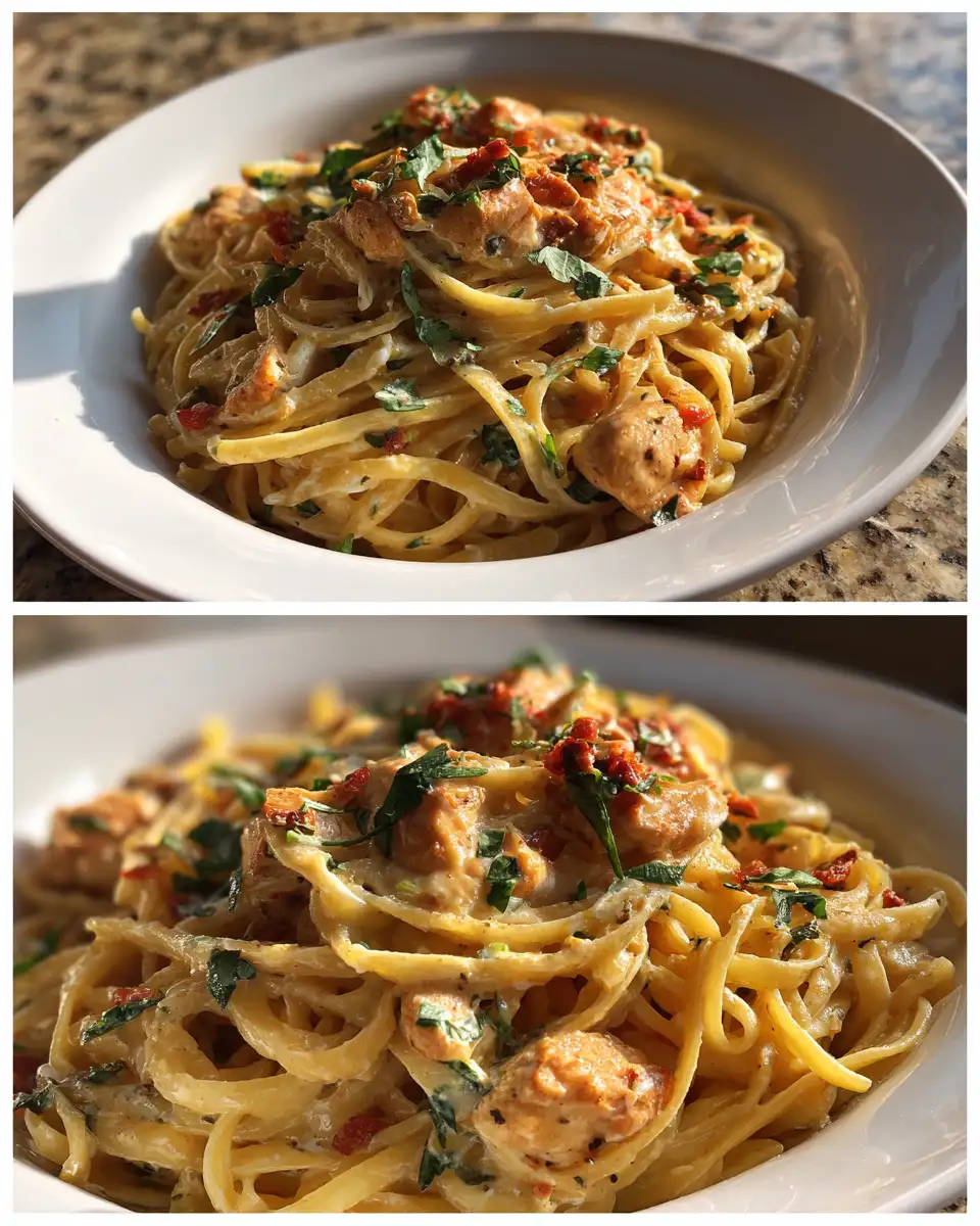 Irresistible Creamy Garlic Butter Chicken Pasta: Your New Weeknight Favorite 6 Final dish - Irresistible Creamy Garlic Butter Chicken Pasta: Your New Weeknight Favorite