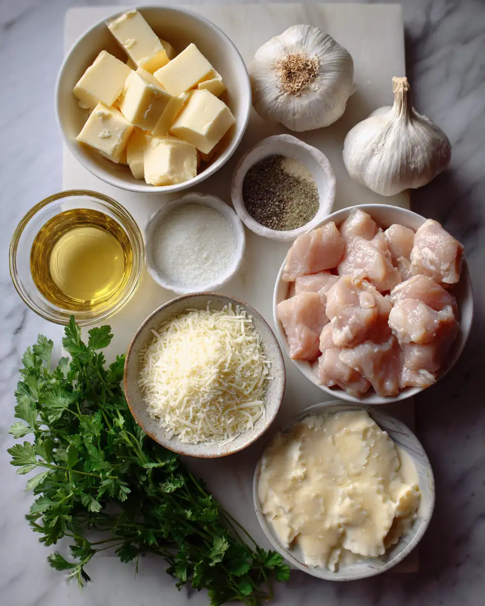 Irresistible Creamy Garlic Butter Chicken Pasta: Your New Weeknight Favorite 4 Ingredients for Irresistible Creamy Garlic Butter Chicken Pasta: Your New Weeknight Favorite