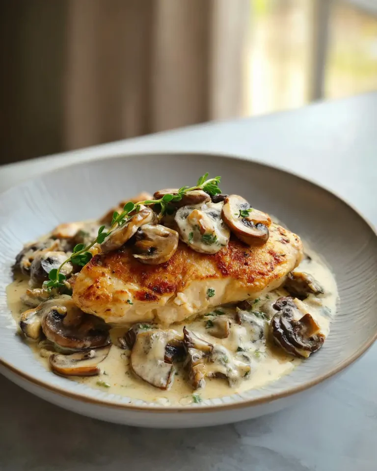 Decadent Delights: Creamy Parmesan Mushroom Chicken Magic - Featured Image
