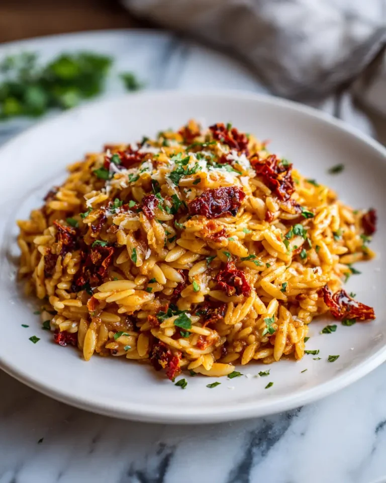 Creamy Sun Dried Tomato Orzo: A Decadent Twist on Comfort Food - Featured Image