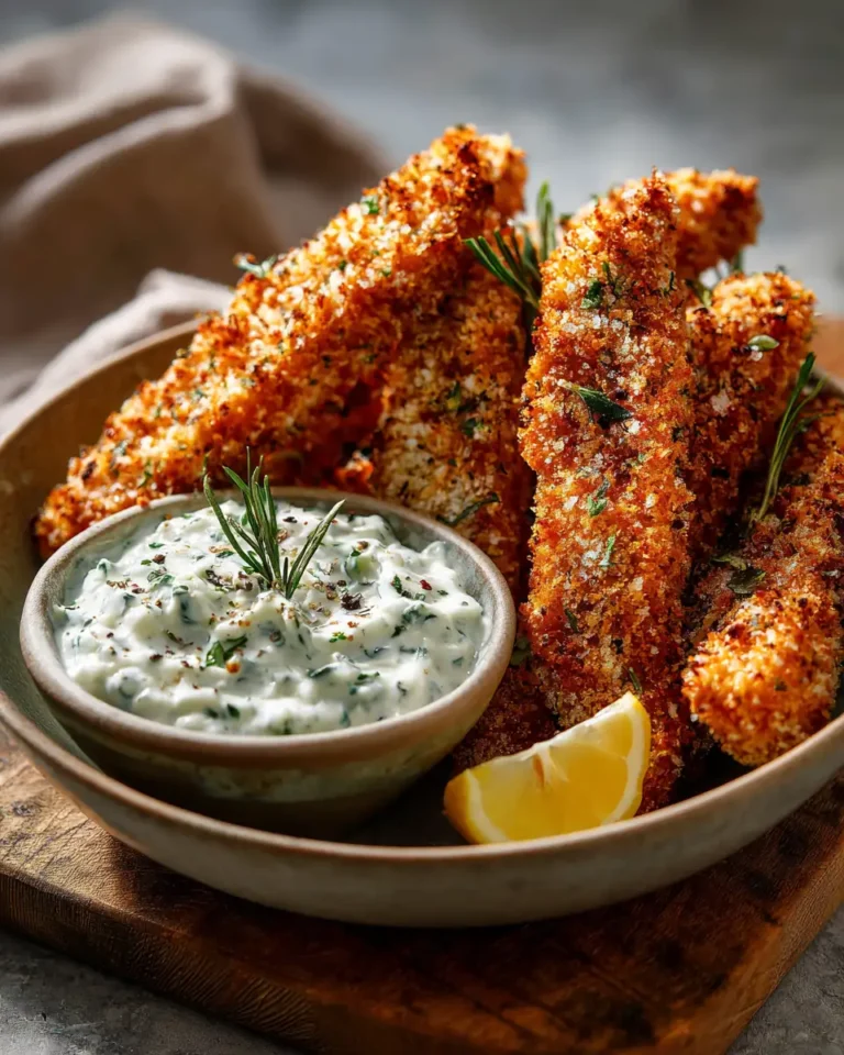 Crispy Salmon Strips and Herb Tartar Dip That Will Transform Your Dinner Routine - Featured Image