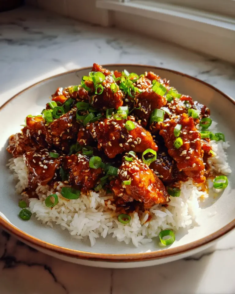 Slow Cooker Sensation Discover the Ultimate Crockpot General Tsos Chicken Recipe - Featured Image
