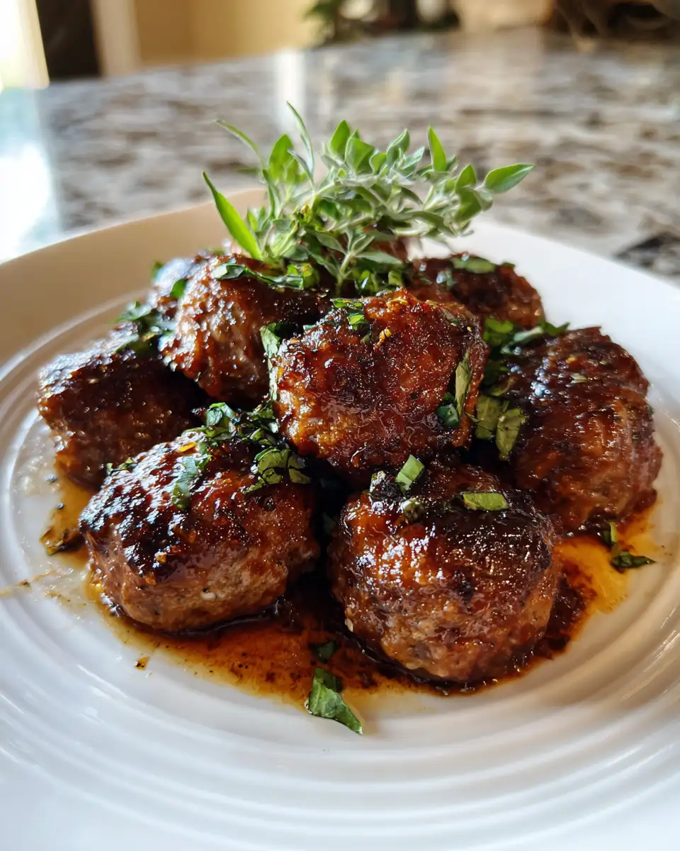 Savor the Flavor: Crockpot Onion Meatballs Magic 6 Final dish - Savor the Flavor: Crockpot Onion Meatballs Magic