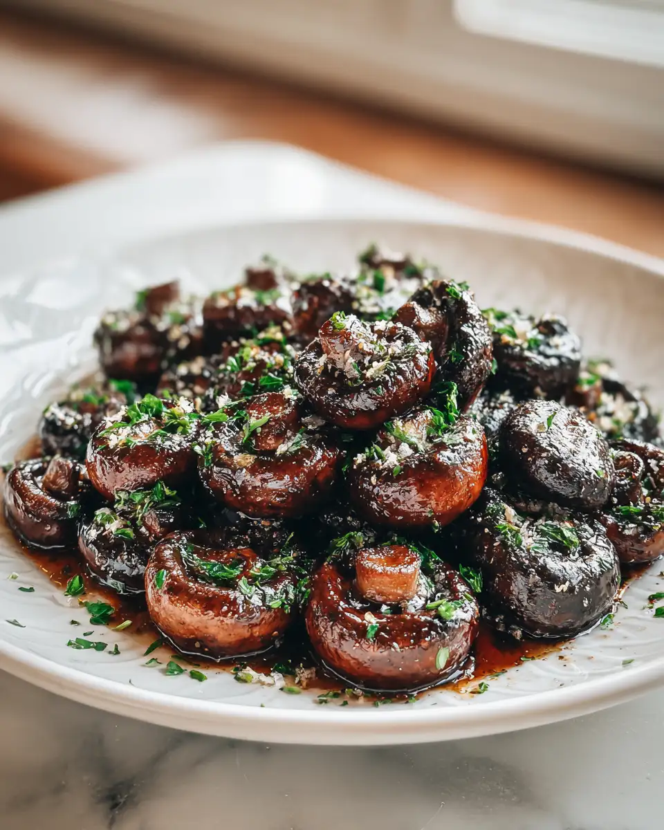Savor Simplicity with Easy Balsamic Garlic Mushrooms - Featured Image