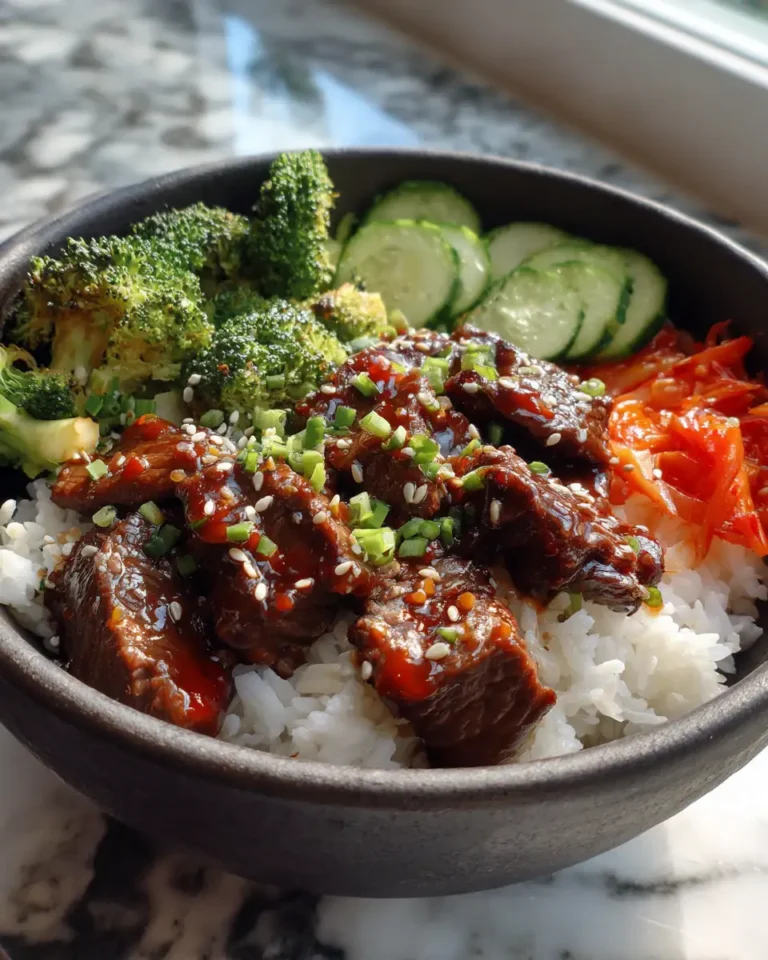 Spice Up Your Dinner: Easy Hot Honey Beef Bowl Recipe - Featured Image