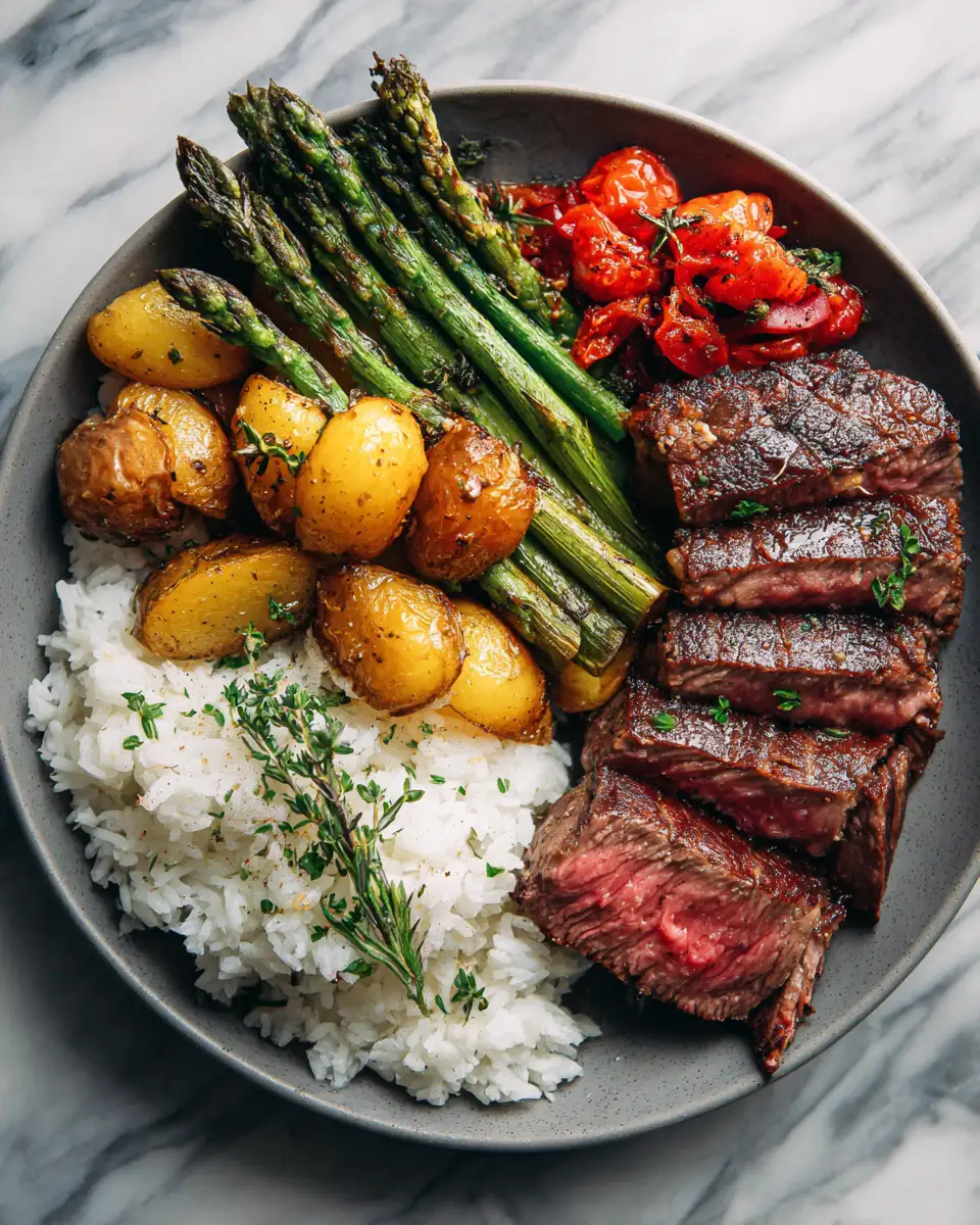 Effortless Gourmet: Mastering Easy Steak Meal Prep 6 Final dish - Effortless Gourmet: Mastering Easy Steak Meal Prep