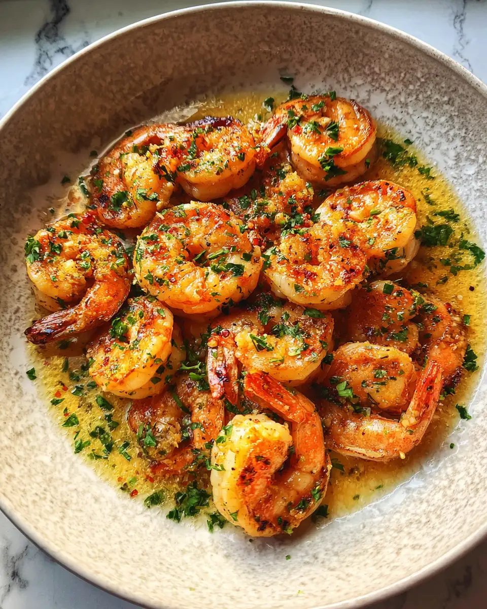 Sizzle and Savory: Mastering the Garlic Butter Shrimp Skillet 6 Final dish - Sizzle and Savory: Mastering the Garlic Butter Shrimp Skillet
