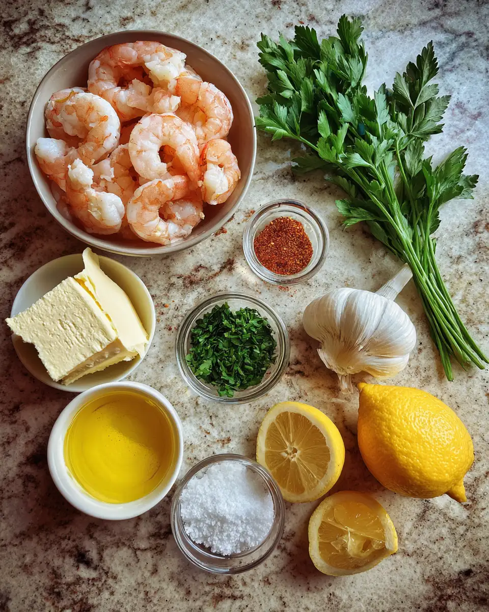 Sizzle and Savory: Mastering the Garlic Butter Shrimp Skillet 4 Ingredients for Sizzle and Savory: Mastering the Garlic Butter Shrimp Skillet