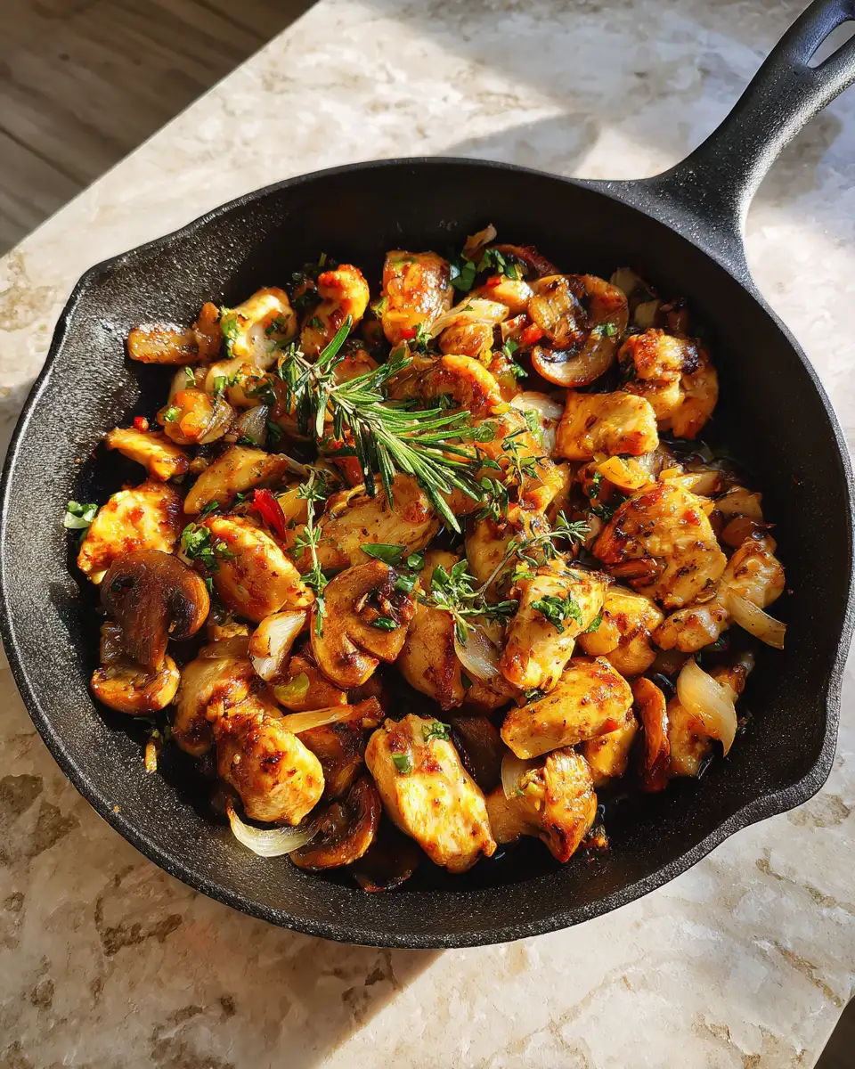 Savor the Simplicity: Easy Garlic Chicken Skillet Delight - Featured Image