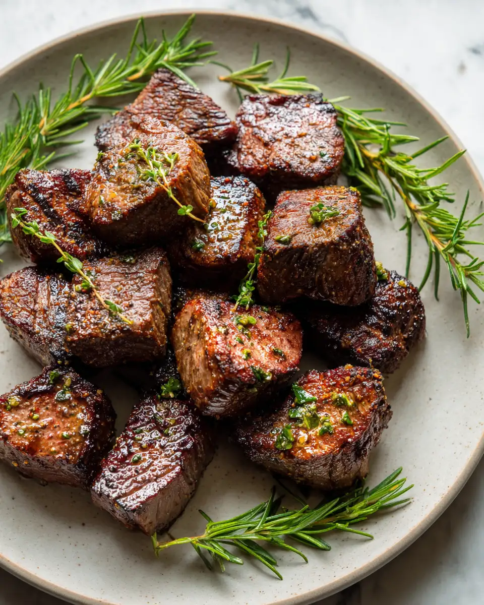 Sizzling Garlic Herb Steak Bites: Your Next Flavorful Obsession - Featured Image