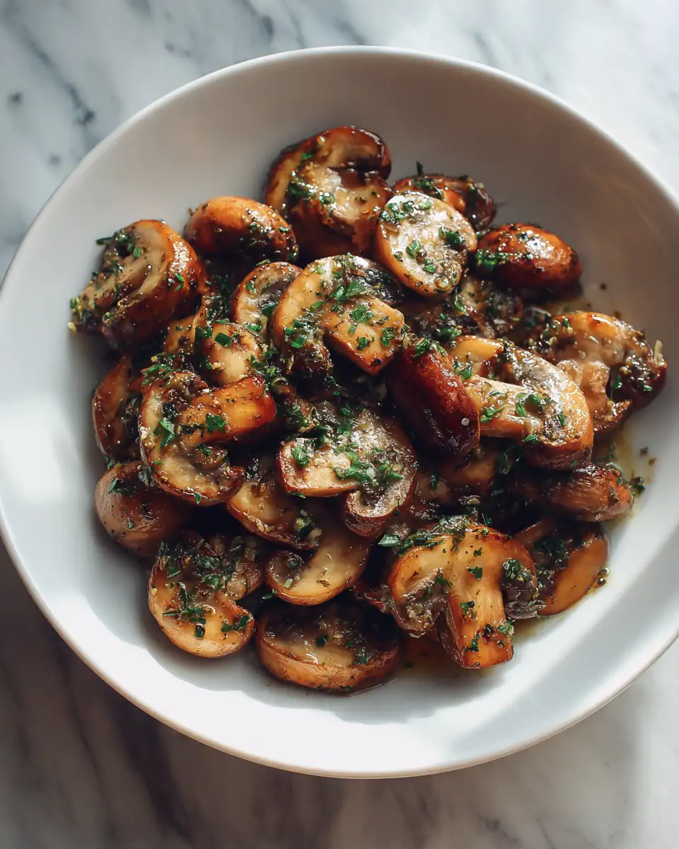 Savor the Flavor: Irresistible Garlic Mushrooms Recipe - Featured Image