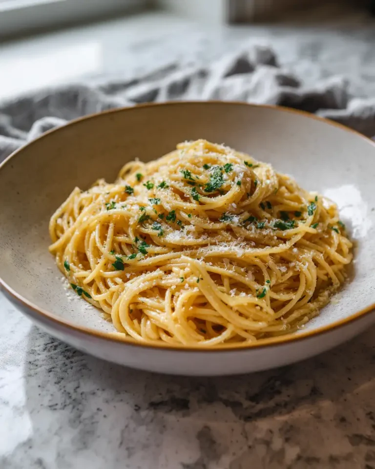 Savor the Flavors: Irresistible Garlic Parmesan Spaghetti Recipe - Featured Image