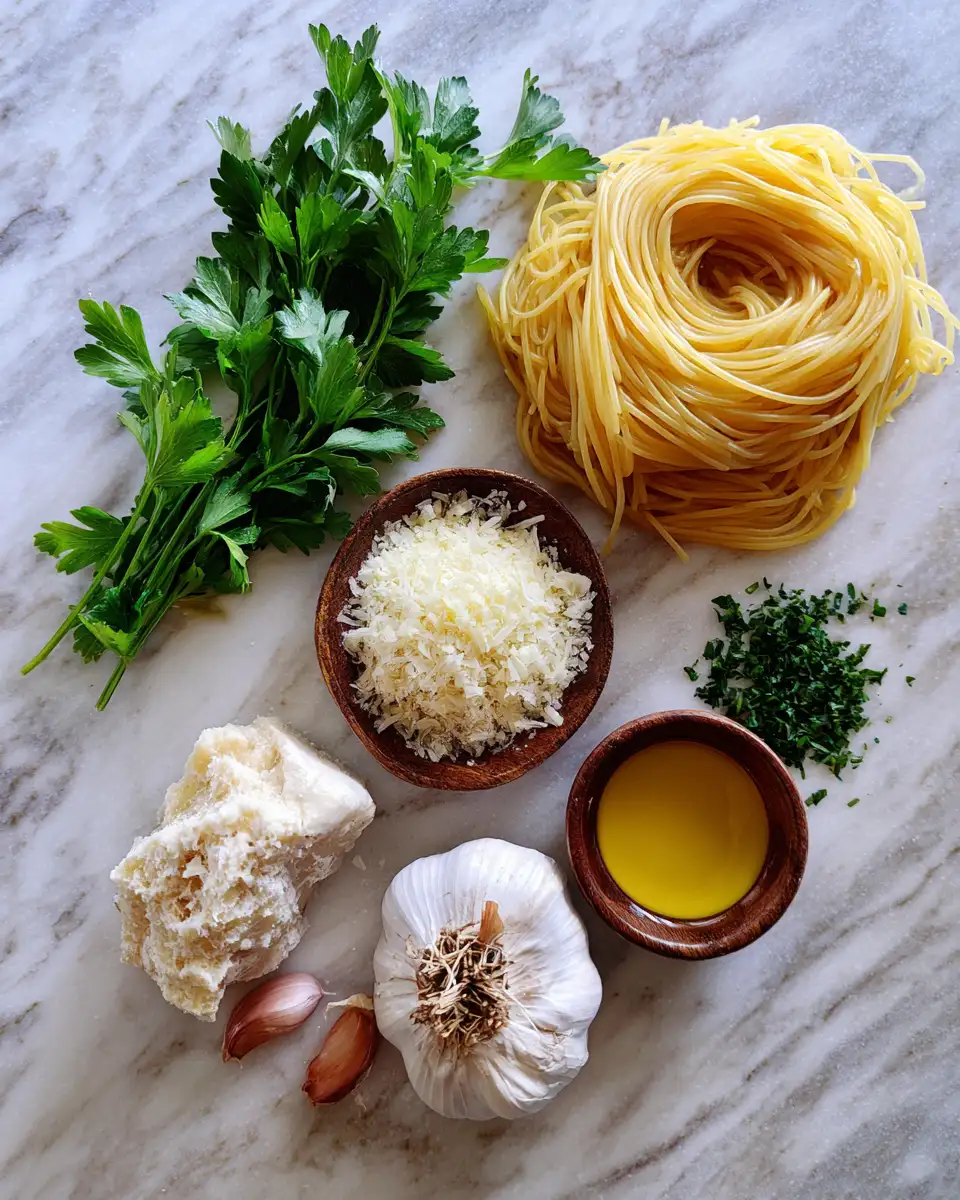 Savor the Flavors: Irresistible Garlic Parmesan Spaghetti Recipe 4 Ingredients for Savor the Flavors: Irresistible Garlic Parmesan Spaghetti Recipe