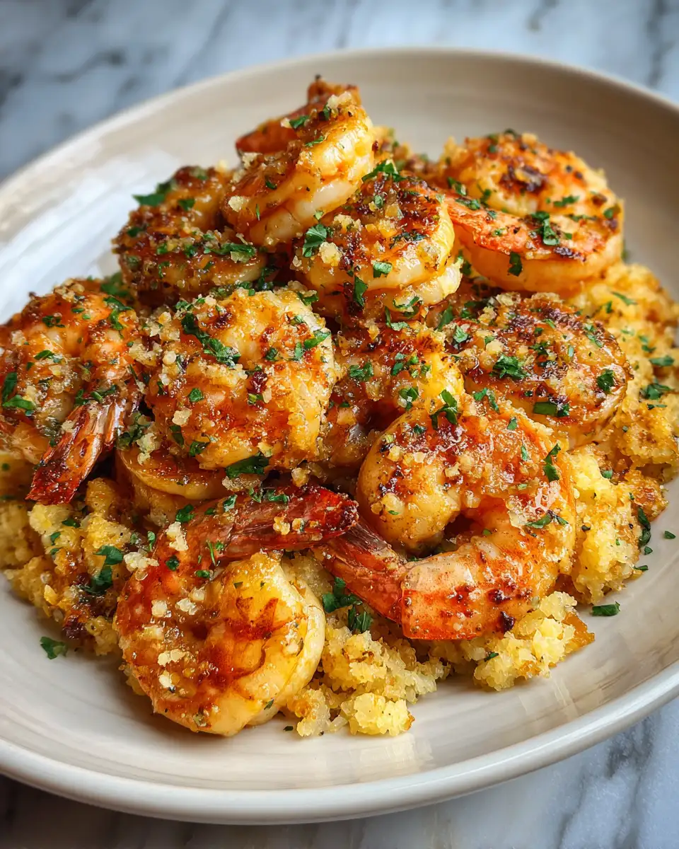 Final dish - Savor the Flavor: Garlic Shrimp Mofongo Magic