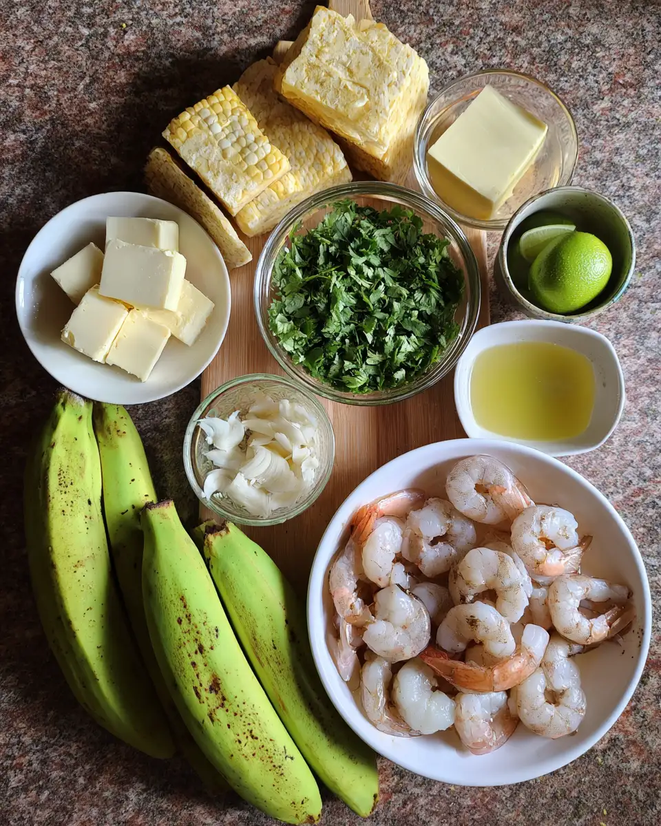 Ingredients for Savor the Flavor: Garlic Shrimp Mofongo Magic