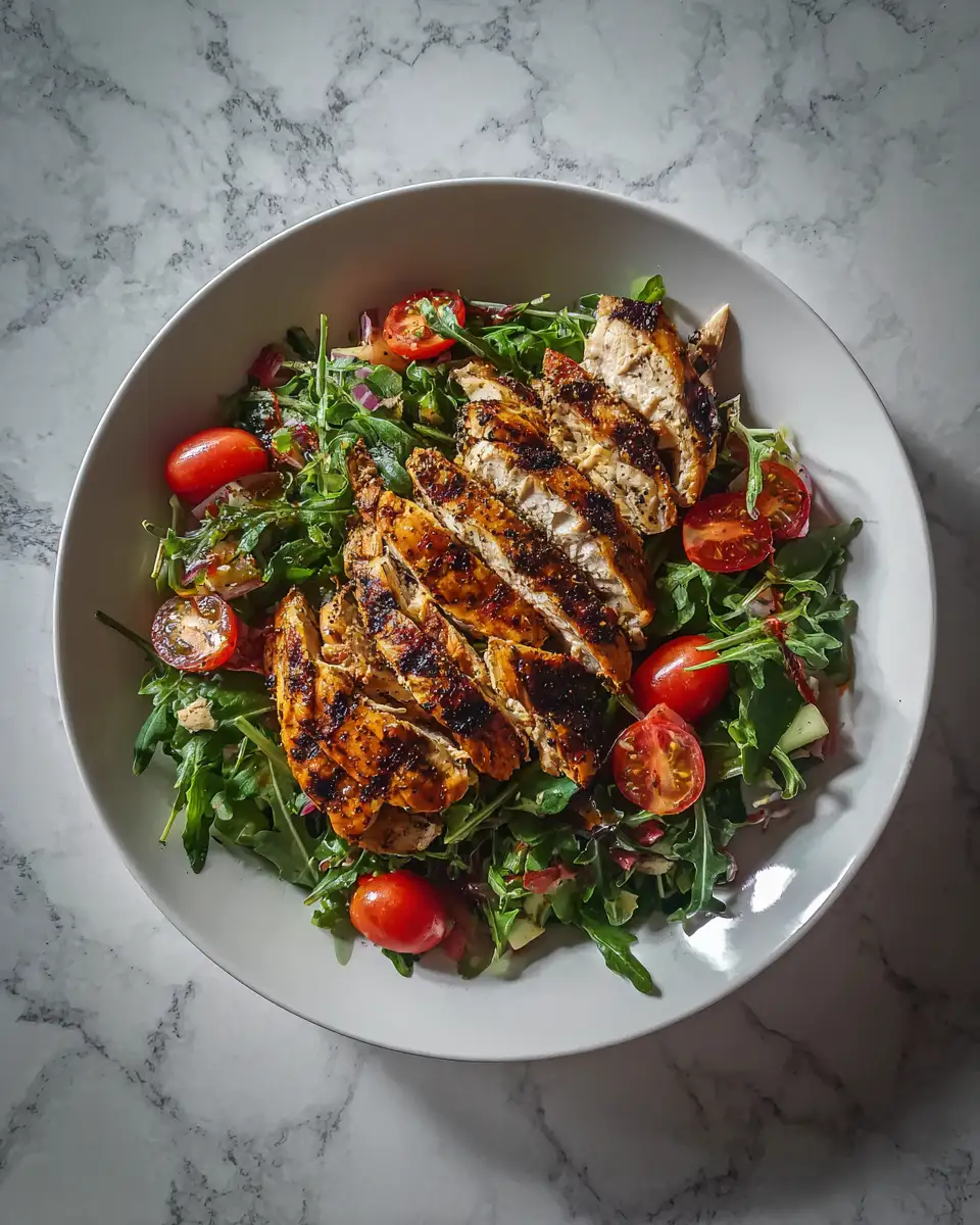 Final dish - Elevate Your Meals with the Ultimate Grilled Chicken Salad Cookbook