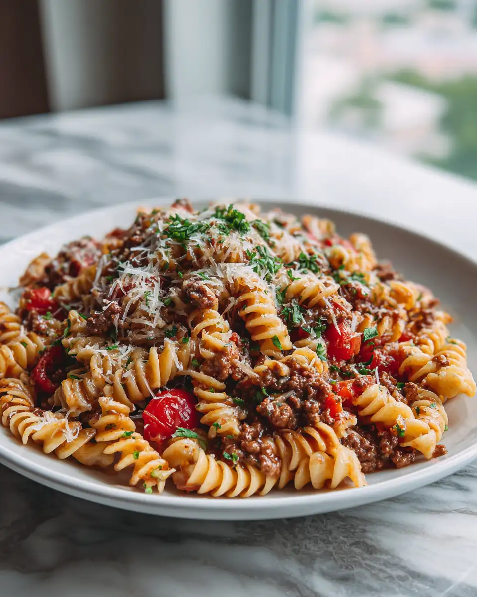 Quick and Cozy Ground Beef Pasta Dinner Made Easy - Featured Image