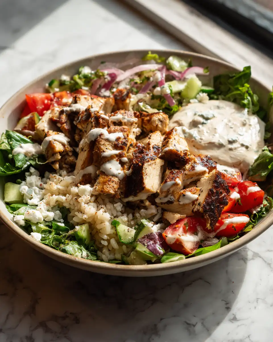 Wholesome & Flavorful: Dive into Healthy Chicken Gyro Bowls - Featured Image