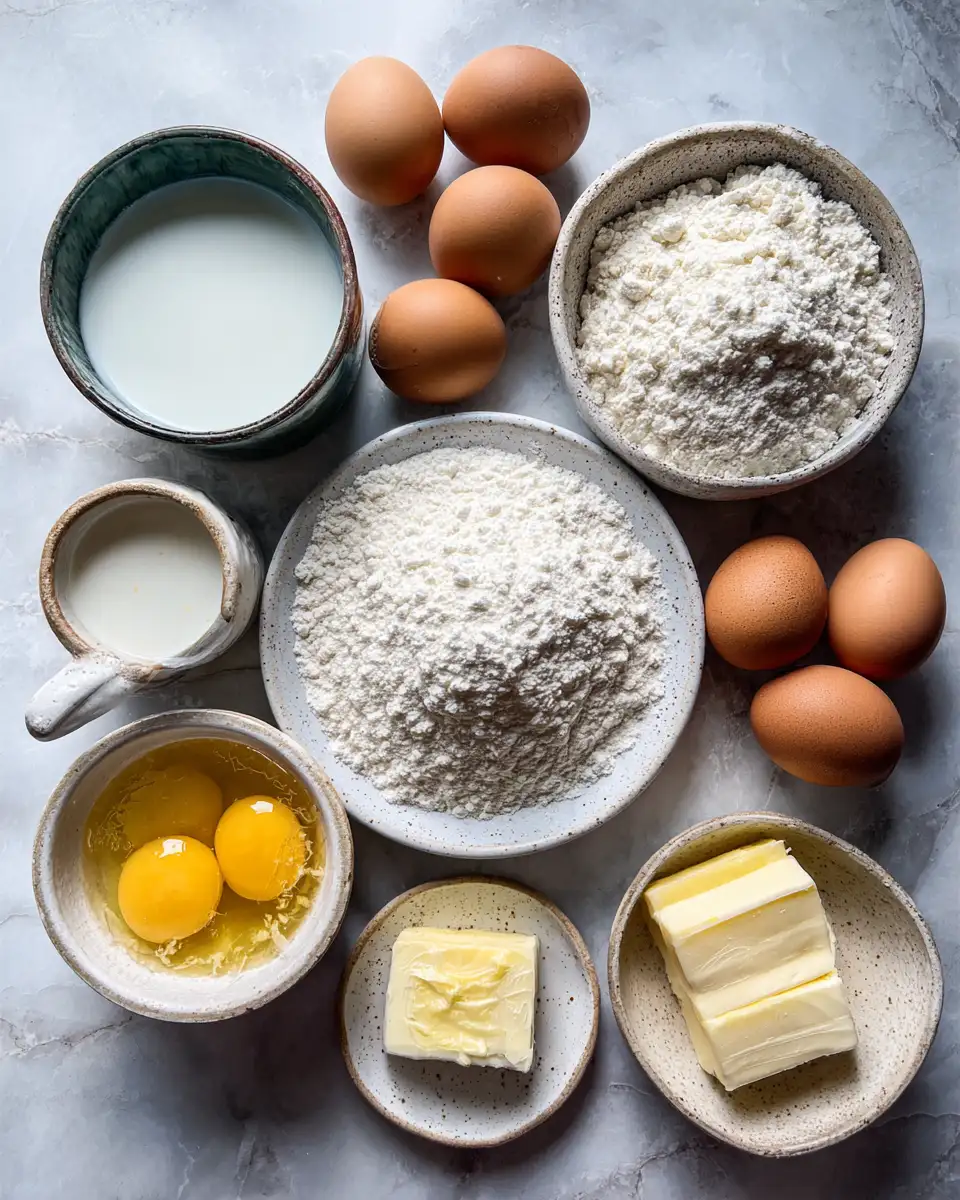Ingredients for Golden Indulgence: Honey Butter Skillet Cornbread Bliss