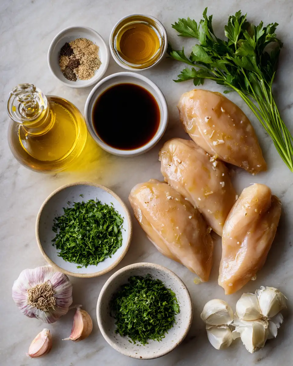 Ingredients for Sweet Symphony: Honey Glazed Chicken Dinner Delight