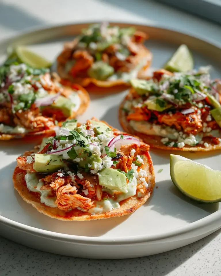 Zesty Delight: Honey Lime Chicken Tostadas That Wow Your Taste Buds - Featured Image