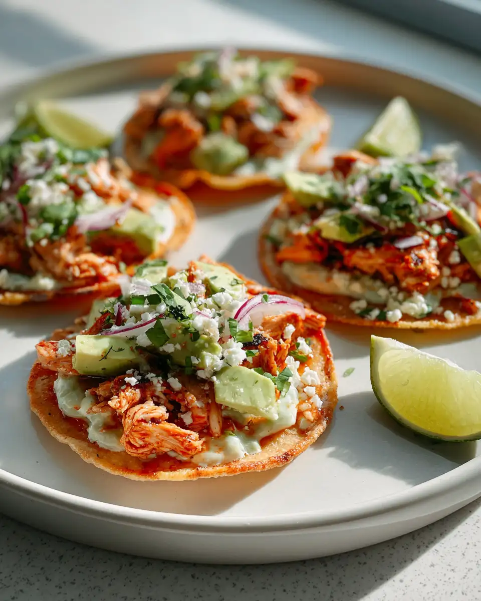 Zesty Delight: Honey Lime Chicken Tostadas That Wow Your Taste Buds - Featured Image