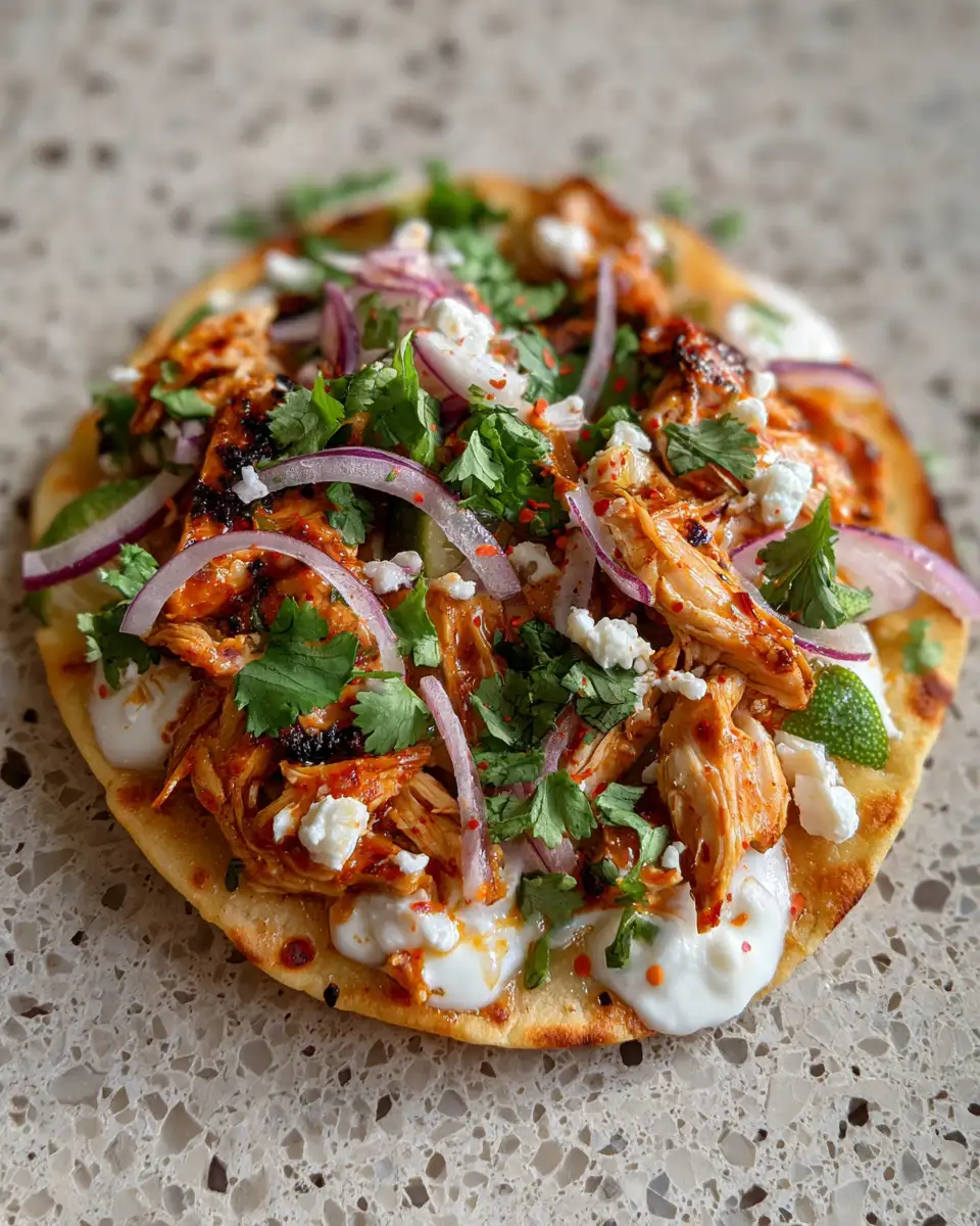 Zesty Delight: Honey Lime Chicken Tostadas That Wow Your Taste Buds 6 Final dish - Zesty Delight: Honey Lime Chicken Tostadas That Wow Your Taste Buds