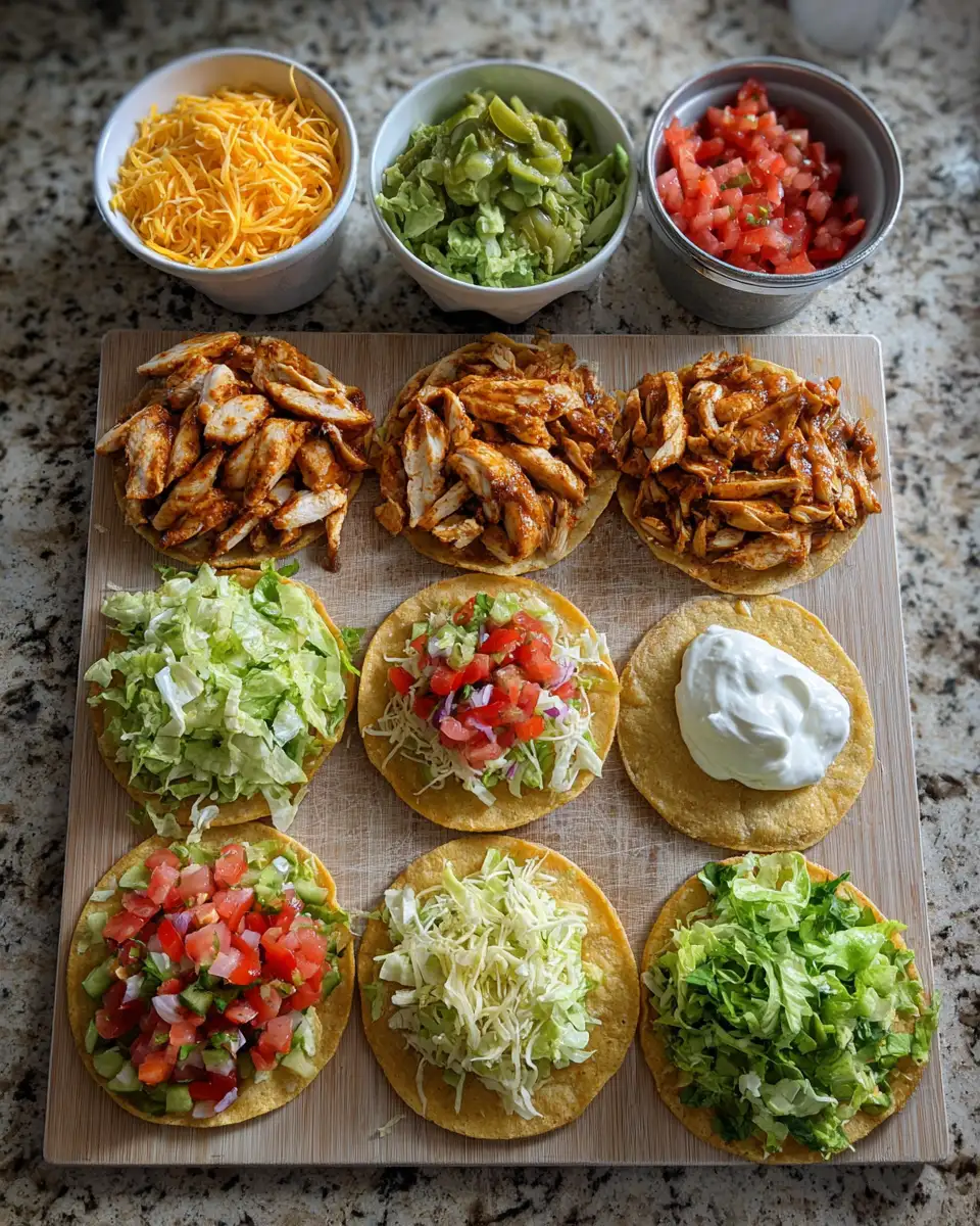 Zesty Delight: Honey Lime Chicken Tostadas That Wow Your Taste Buds 4 Ingredients for Zesty Delight: Honey Lime Chicken Tostadas That Wow Your Taste Buds