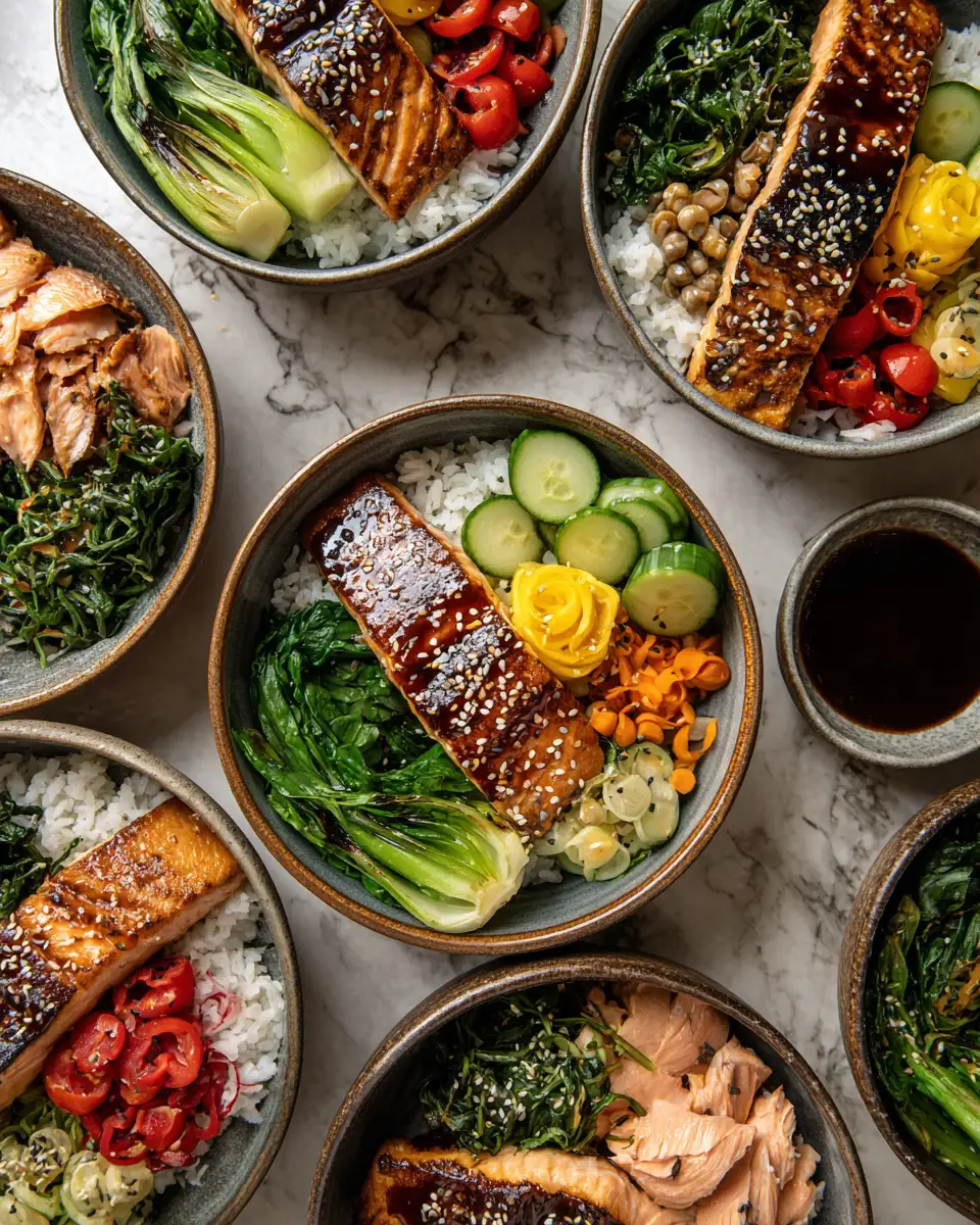 Sweet Symphony: Honey Sesame Glazed Salmon Bowls That Dance on Your Taste Buds - Featured Image