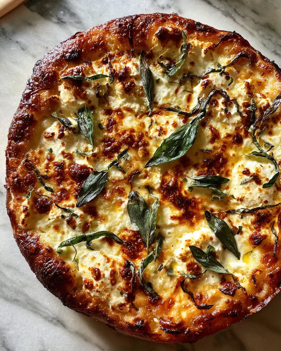 Final dish - Sweet Heat Sensation: Discover the Magic of Hot Honey Ricotta Pizza