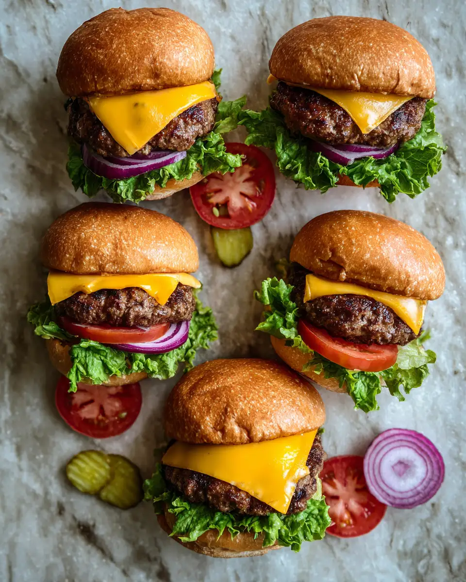 Savor the Flavor: Irresistible Smoked Cajun Cheese Burgers 4 Ingredients for Savor the Flavor: Irresistible Smoked Cajun Cheese Burgers