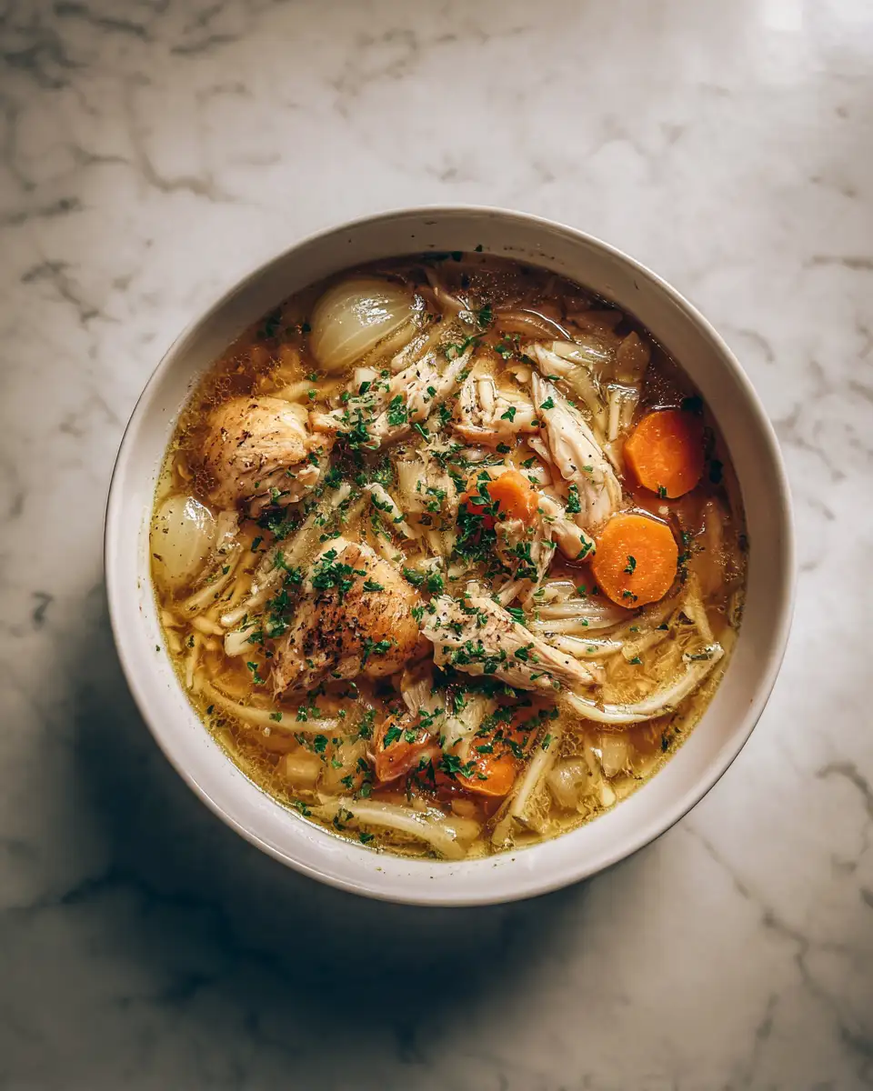Final dish - Savor the Soul of Italy with This Hearty Italian Chicken Soup