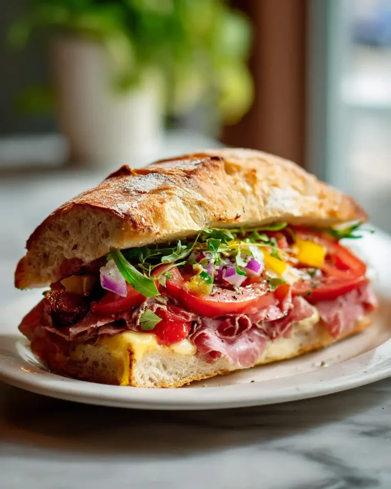Ultimate Italian Grinder Sandwich: A Flavor-Packed Culinary Journey - Featured Image