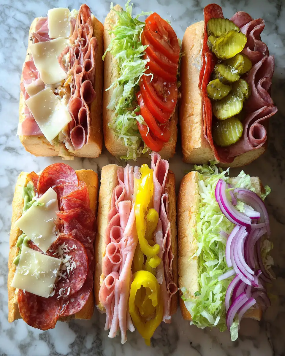 Ultimate Italian Grinder Sandwich: A Flavor-Packed Culinary Journey 4 Ingredients for Ultimate Italian Grinder Sandwich: A Flavor-Packed Culinary Journey