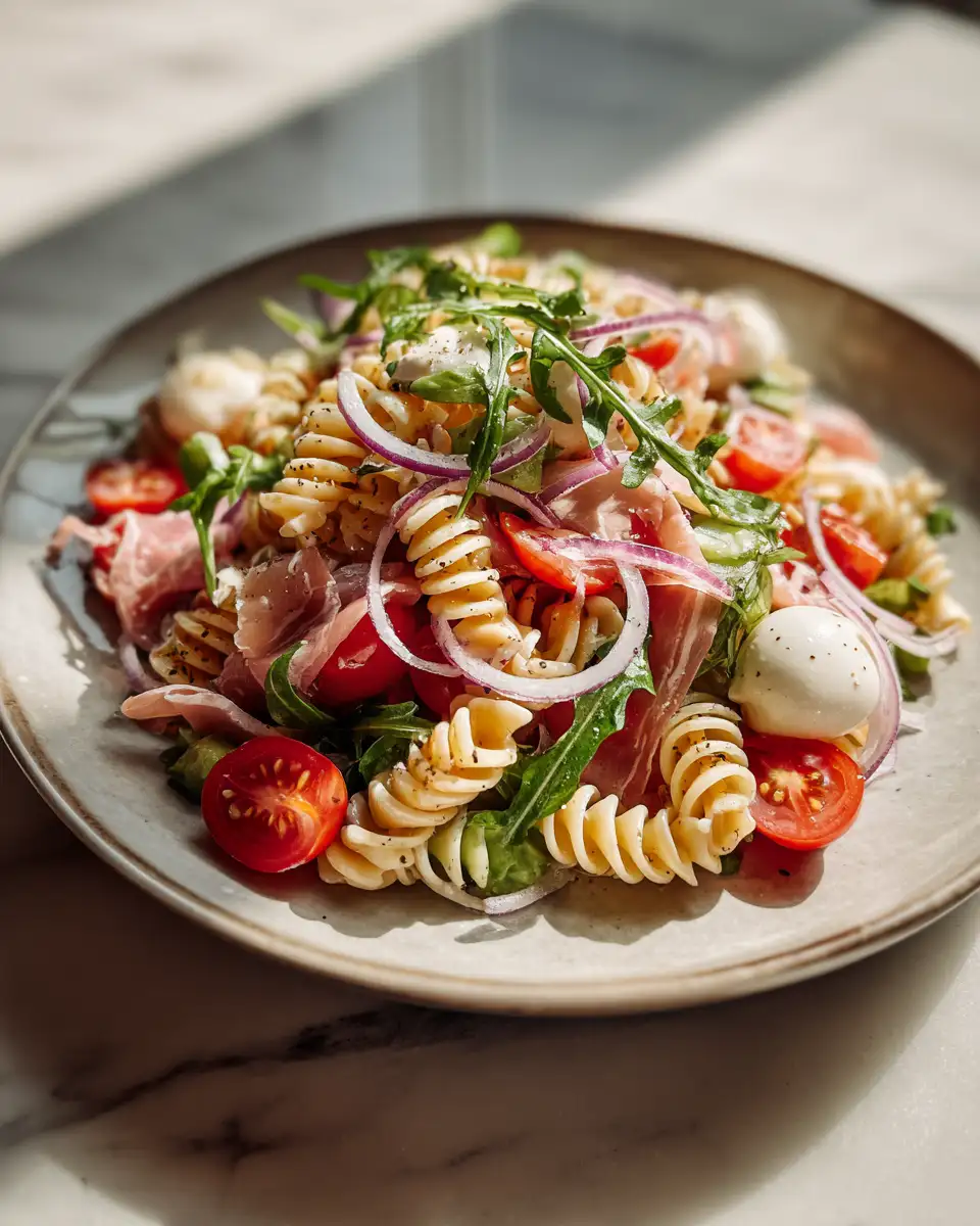Irresistible Italian Pasta Salad: A Taste of Italy in Every Bite 6 Final dish - Irresistible Italian Pasta Salad: A Taste of Italy in Every Bite