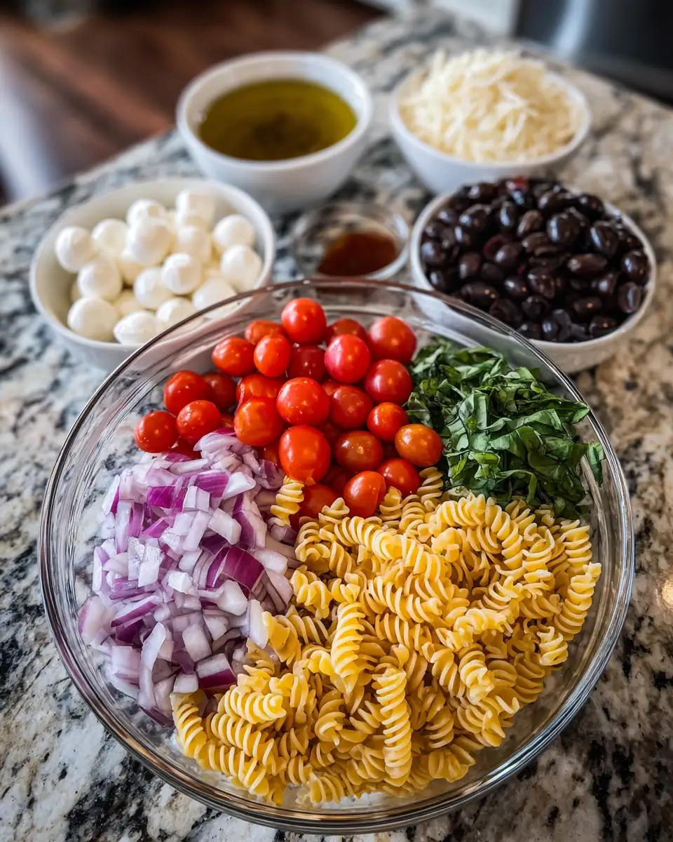 Irresistible Italian Pasta Salad: A Taste of Italy in Every Bite 4 Ingredients for Irresistible Italian Pasta Salad: A Taste of Italy in Every Bite