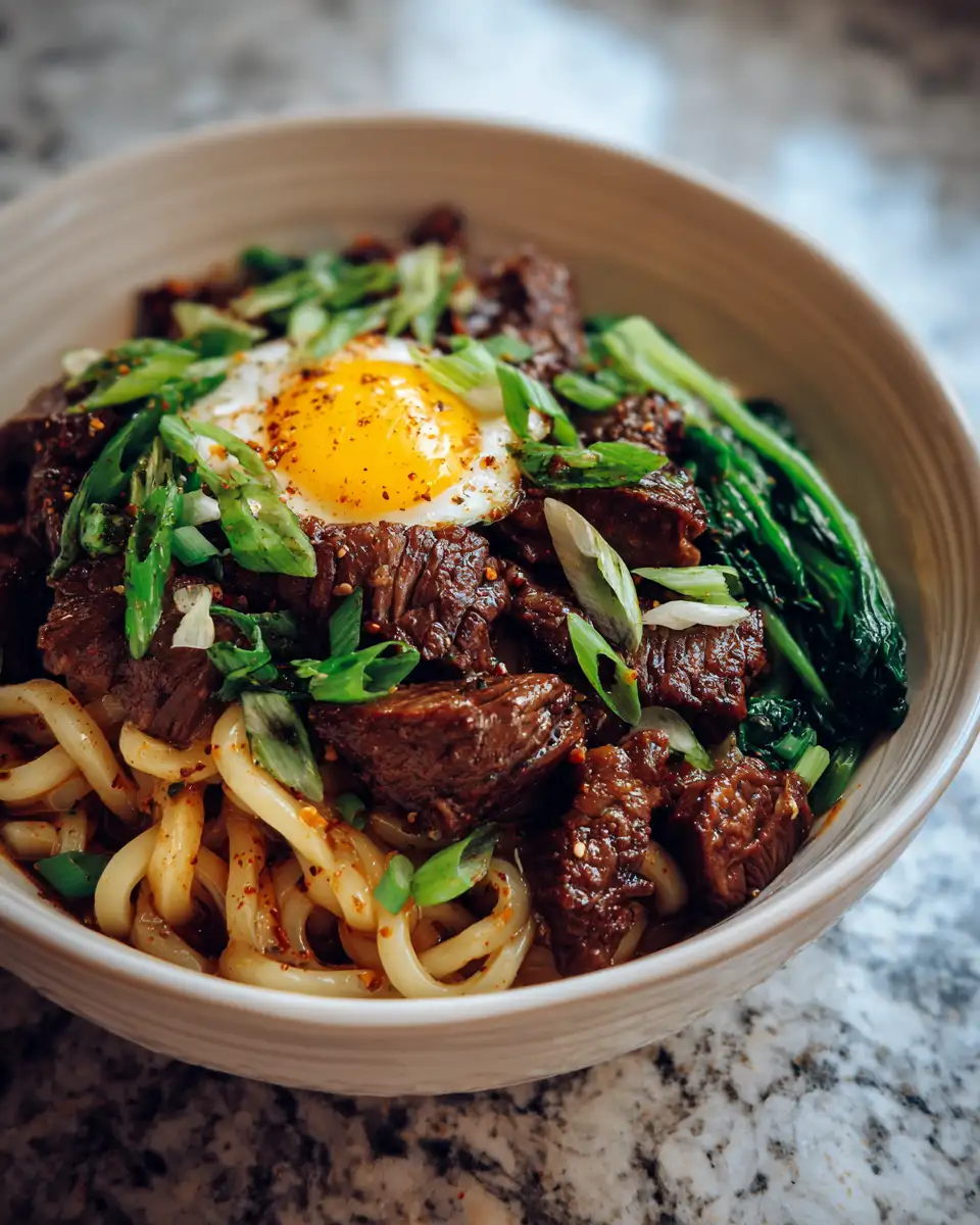 Savory Korean Beef Noodles That Will Transform Your Dinner Routine 6 Final dish - Savory Korean Beef Noodles That Will Transform Your Dinner Routine