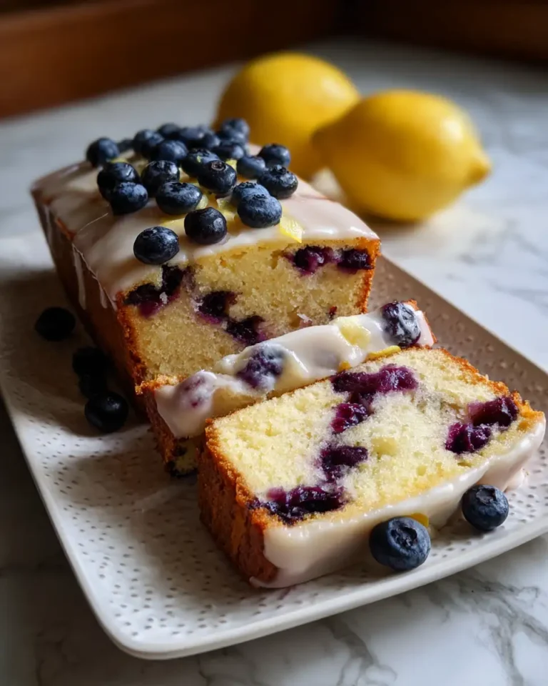 Zesty Delight: Discover the Perfect Lemon Blueberry Yogurt Loaf - Featured Image