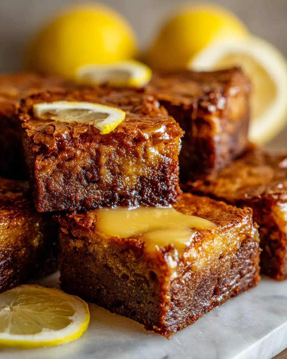 Zesty Lemon Brownies That Will Brighten Your Day 6 Final dish - Zesty Lemon Brownies That Will Brighten Your Day