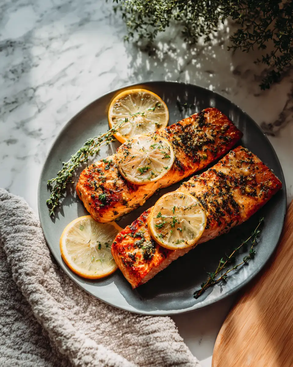 Zesty Lemon Herb Butter Salmon: A Flavorful Twist on a Classic Dish - Featured Image