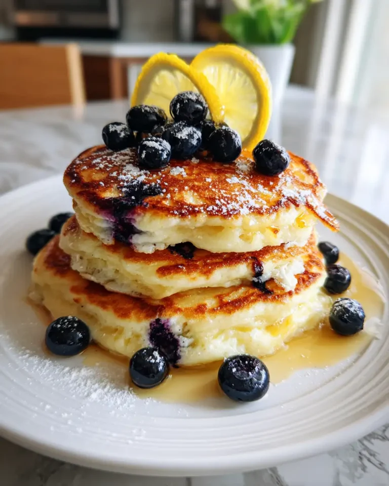 Fluffy Lemon Ricotta Blueberry Pancakes: A Breakfast Dream Come True - Featured Image
