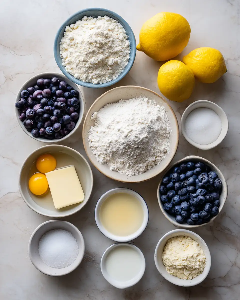 Fluffy Lemon Ricotta Blueberry Pancakes: A Breakfast Dream Come True 4 Ingredients for Fluffy Lemon Ricotta Blueberry Pancakes: A Breakfast Dream Come True