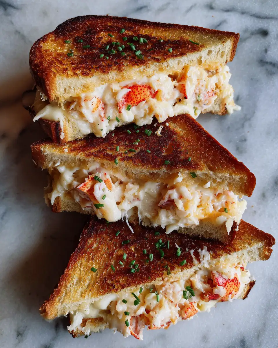 Decadent Delight: The Ultimate Lobster Grilled Cheese Sandwich Experience 4 Ingredients for Decadent Delight: The Ultimate Lobster Grilled Cheese Sandwich Experience