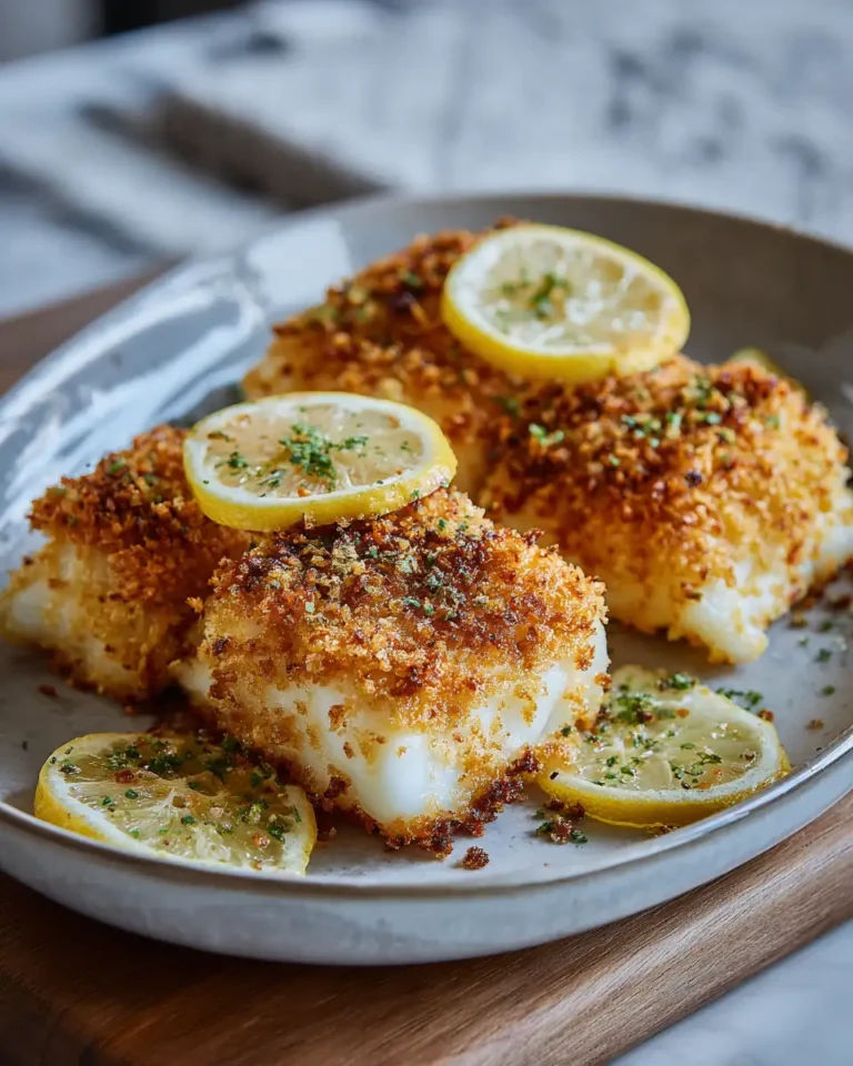 Crispy Delight: Parmesan Crusted Cod Fillets That Wow - Featured Image