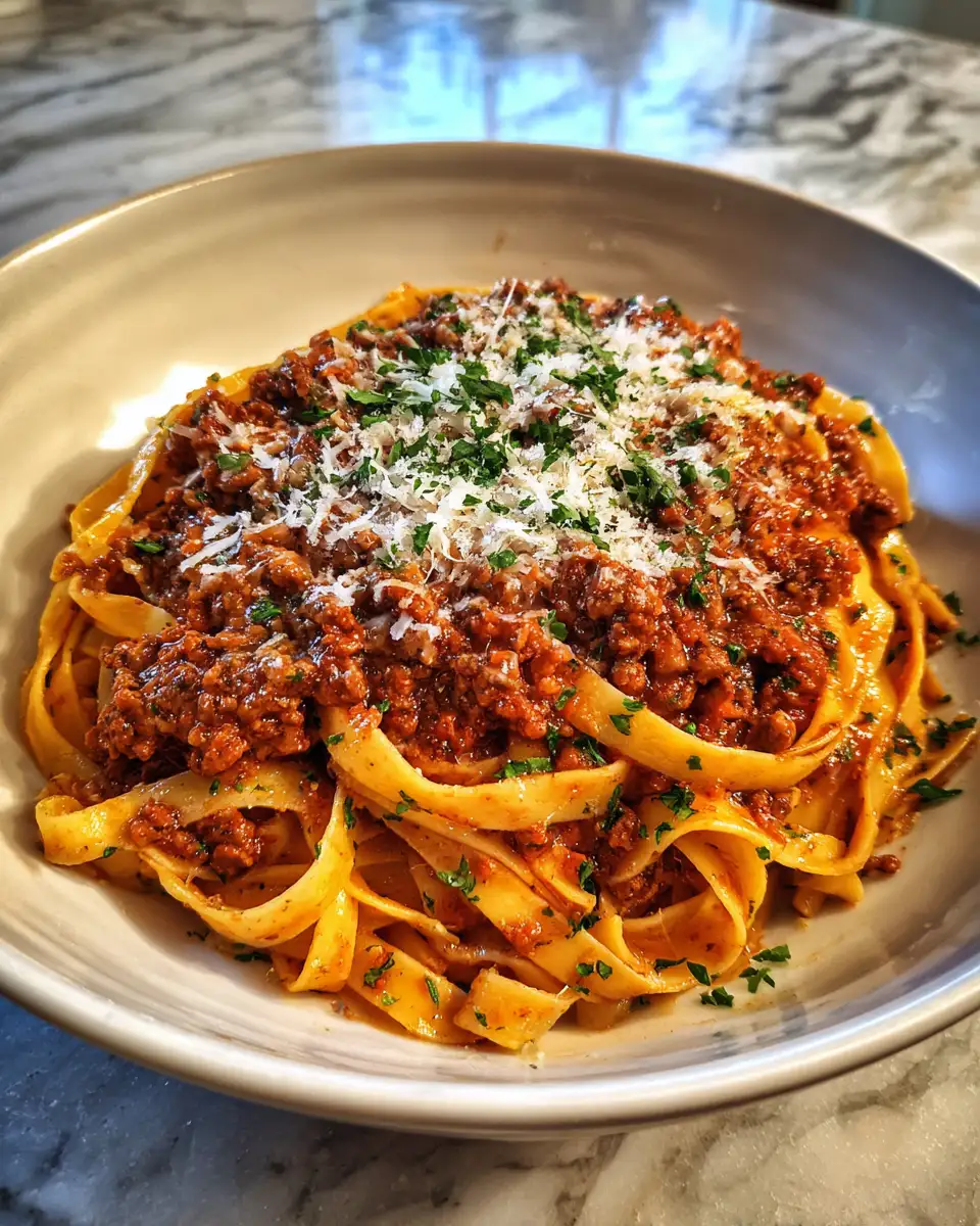 Final dish - Bowl of Comfort: Discover the Secrets of Perfect Pasta Bolognese