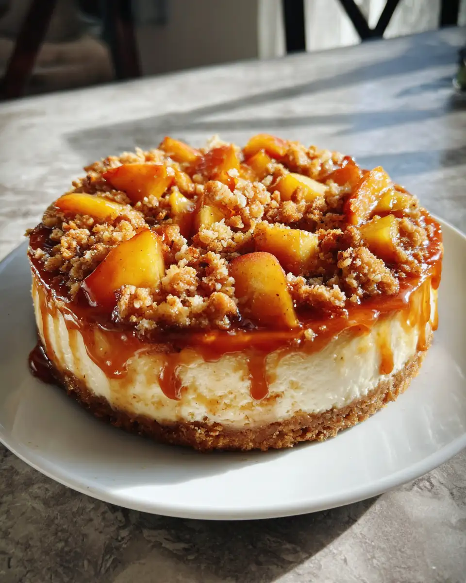 Decadent Delight: Discover the Peach Cobbler Cheesecake Fusion - Featured Image
